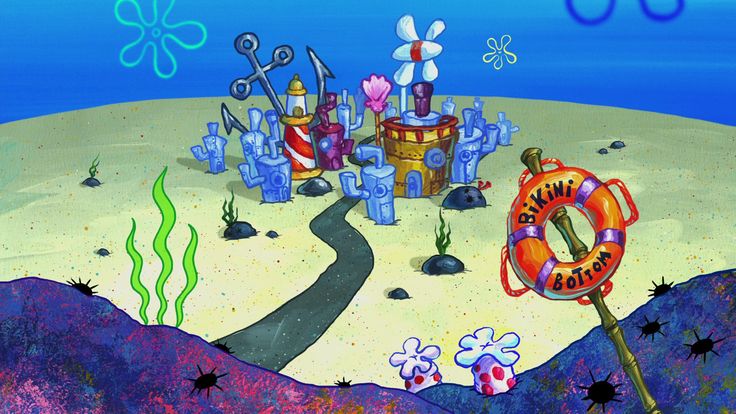 And, HELLO, the fact that they live somewhere called Bikini Bottom!!!